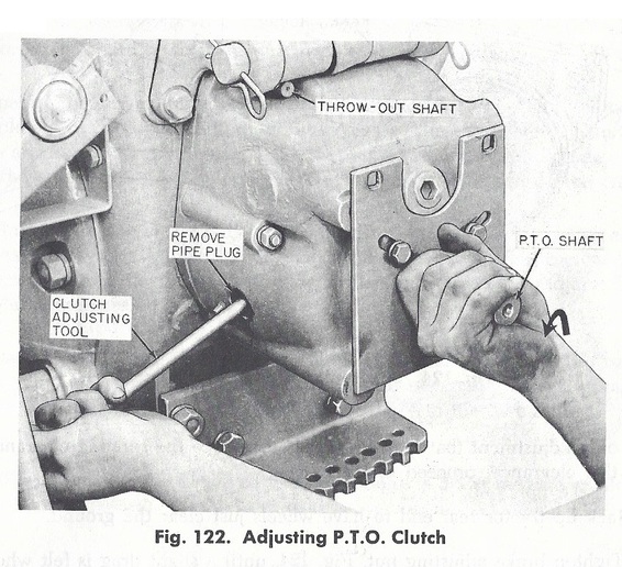 530 PTO clutch Adjustment Yesterday's Tractors