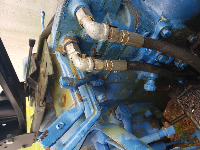 Ford 4000 position control lever Yesterday's Tractors Forums