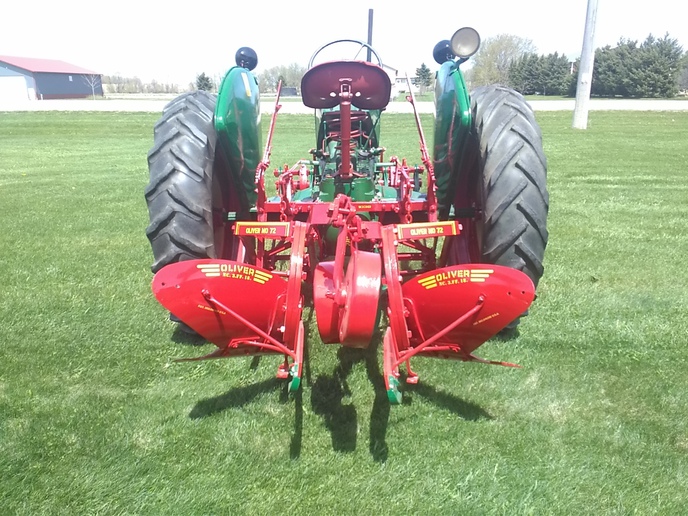 The Oliver Raydex plow decal Yesterday's Tractors
