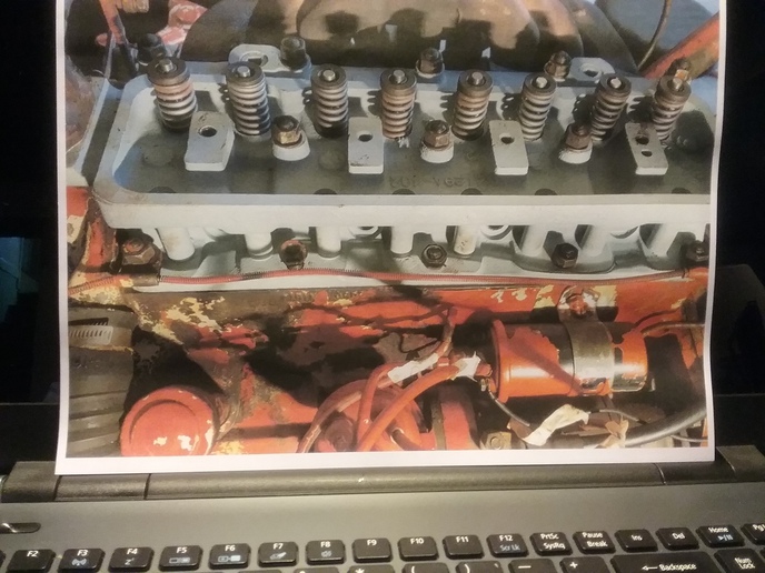 Torquing the head bolts Yesterday's Tractors