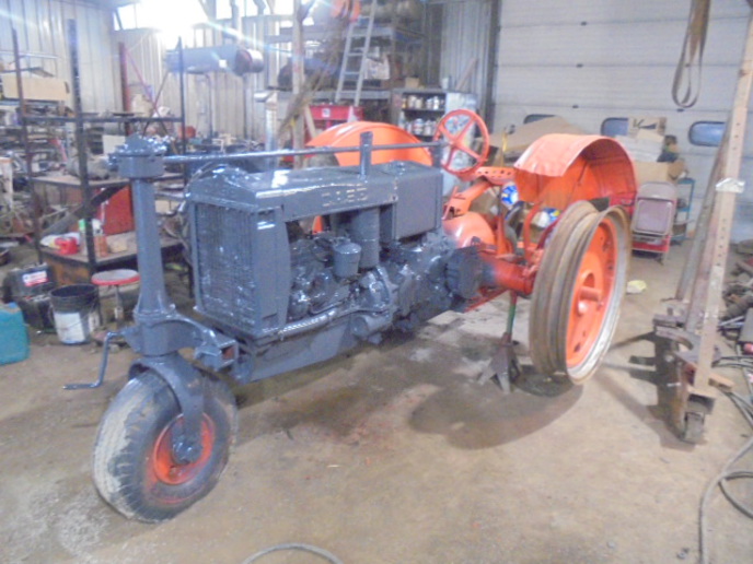 before and after Yesterday's Tractors