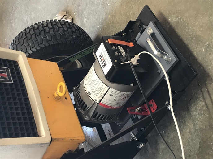 Generator successfully mounted to Yesterday's Tractors