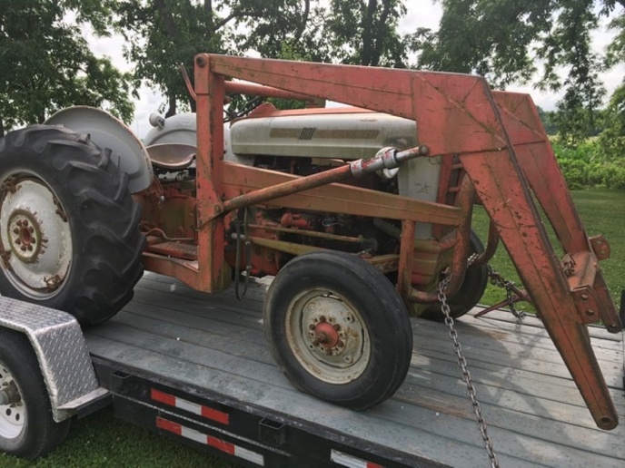 1958 Ford 861 Front End Loader Yesterdays Tractors