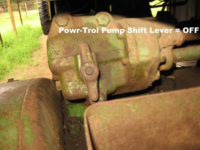 John Deere 70 PTO not turning Yesterday's Tractors