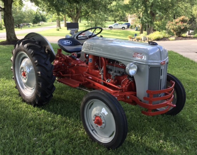 1949 8n Red paint color??? Yesterday's Tractors