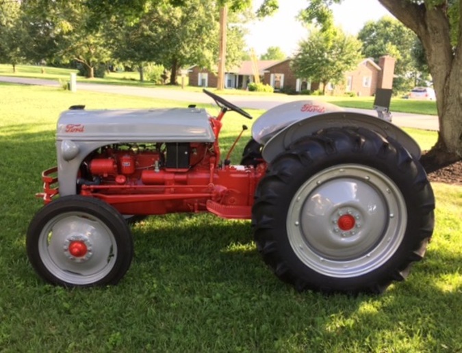 1949 8n Red paint color??? Yesterday's Tractors