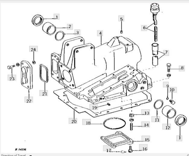 '69 4020 3pt control valve leak Yesterday's Tractors