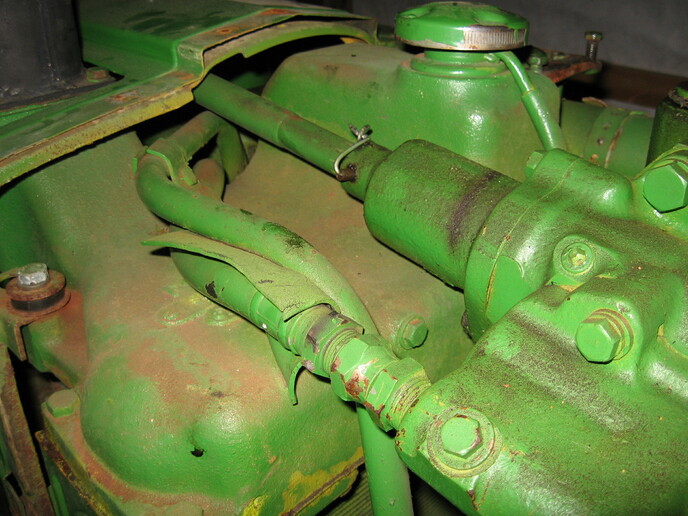 Remove steering shaft Yesterday's Tractors