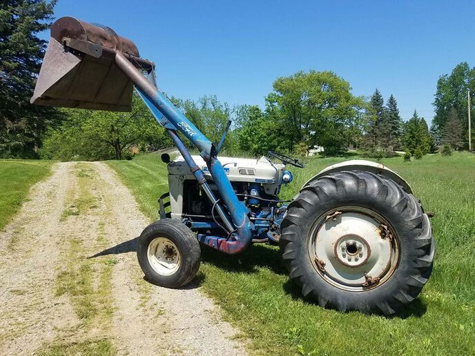 Ford One arm loader Yesterday's Tractors