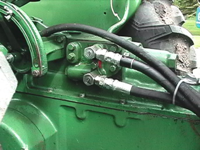Oliver Super 55 Hydraulic valve install Yesterday's Tractors Forums