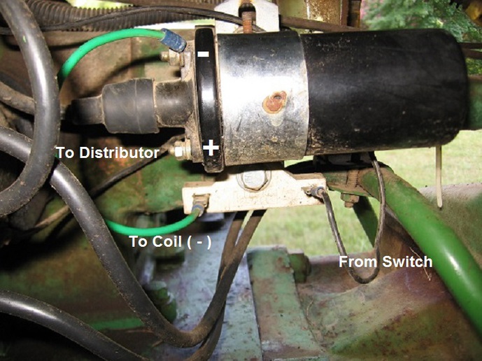 How To Hook Up Coil On Positive Ground Tractor at Katie Furlong blog
