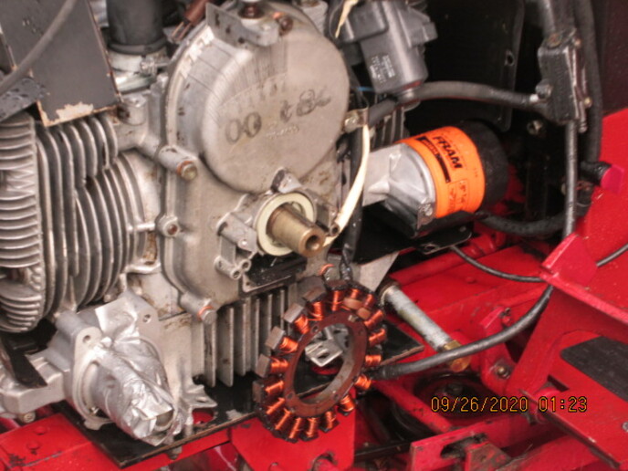 Onan Engine P216 P220 Parts Breakdown