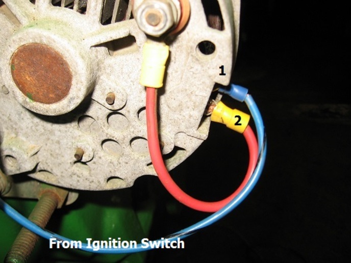 JD 50 Single Wire Alternator Wiring Yesterday's Tractors