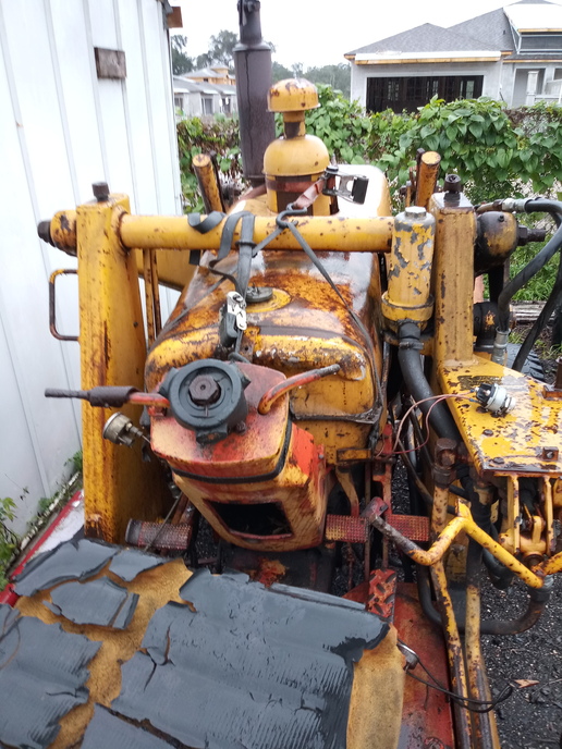 Case 580ck Backhoe Control Lever M Yesterdays Tractors