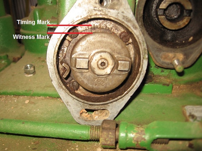 Wico X Mag impulse timing marks Yesterday's Tractors Forums