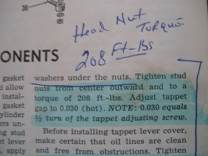 Bolt torque specs 47 JD model D - Yesterday's Tractors John Deere Head Bolt Torque Specs