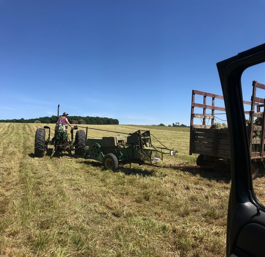 John Deere square baler wagon hitch Yesterday's Tractors Forums