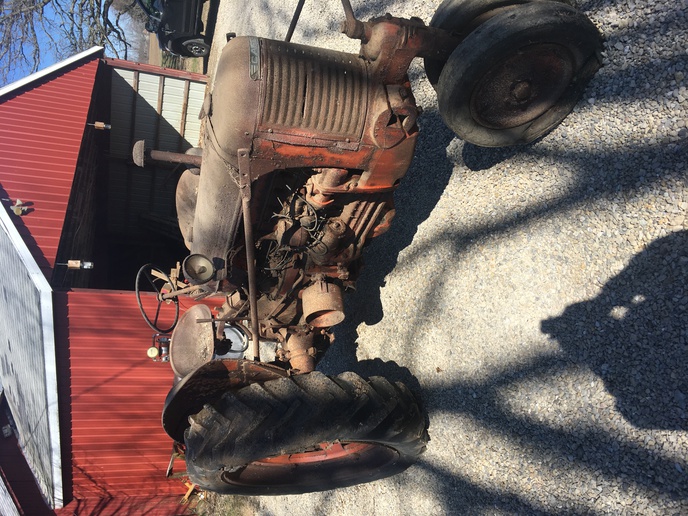 Sc case tractor for parts Yesterday's Tractors