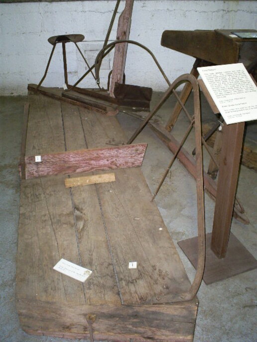 horse drawn corn cutter Yesterday's Tractors