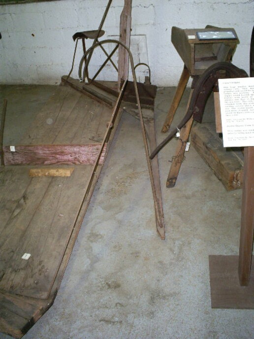 horse drawn corn cutter Yesterday's Tractors