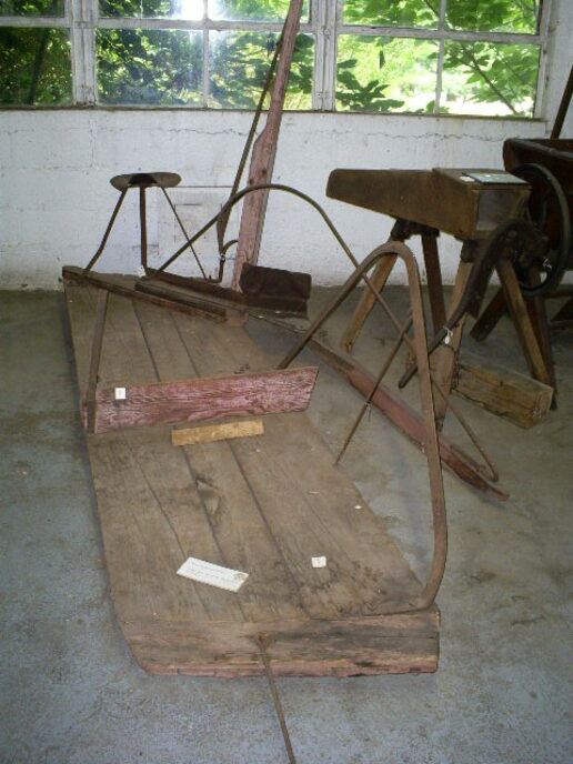horse drawn corn cutter Yesterday's Tractors