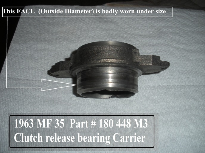 MF65 how to free stuck PTO clutch? Yesterday's Tractors