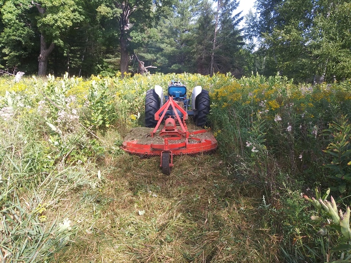 Rotary Mower.... Yesterday's Tractors