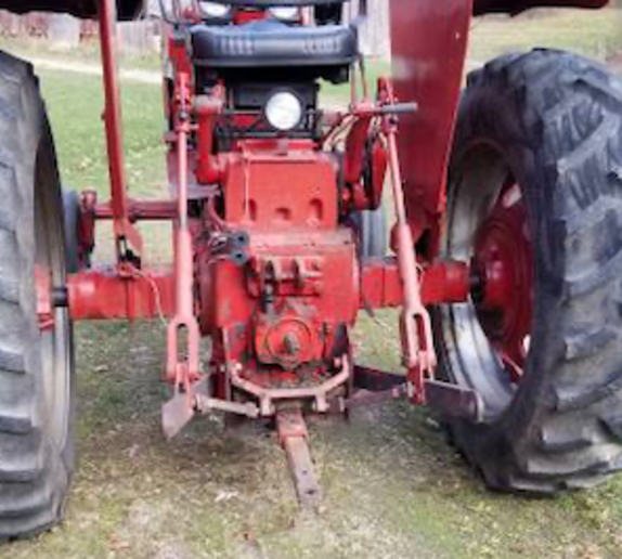 Draft control on a tractor bezyyoga