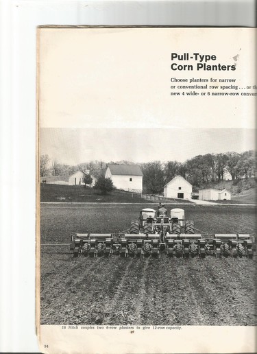 JD squadron planter hitch - Yesterday's Tractors (641638)