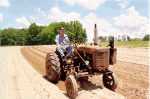 Picture of a 1945 Farmall A