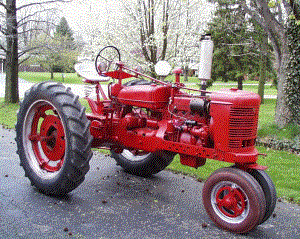 almost restored Farmall