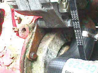 completed installtion of alternator