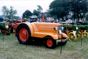 rare UOPN tractor looks like a car with no windshield and cab