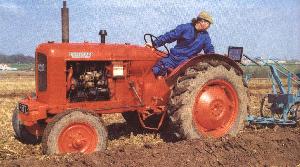 Picture of a Nuffield Tractor