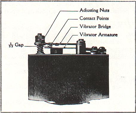 contact points and breaker plate