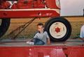 Todays featured picture is a Cockshutt 70 Row Crop And My Son