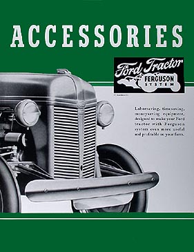 BR2 9N Ford Ferguson Color Accessory Brochure BR-2