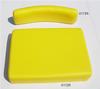 photo of Yellow, wood back. 191\2  x 14 1\2 . For D, G, R, 50, 60, 70 80, 520, 530, 620, 630, 720, 730, 820, 830. For seat back order part R0173. NOTE: If tractor has Float Ride, order p\n 0994RTP bottom instead. Picture shows seat back. Not included in price. Order P\N R0173 if needed.
