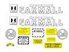 Farmall Cub Decal Set