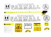 Farmall A Decal Set