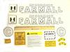 photo of For model  McCormick Farmall C . This is a set of 11 self-adhesive decals. These are printed on Mylar, not die cut.
