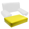 photo of Width: 20-5\8 ``Material: Yellow Vinyl``Base Material: Wood``For Float Ride Seats Only``John Deere Tractor(s) 70, 80, 520, 530, 620, 630, 720, 730, 820, 830