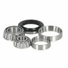 photo of This front wheel bearing kit contains inner bearing 8A1201B 1.25 in id, inner race 8A1202A 2.441 in od, outer bearing 8A1216A .75 in id, outer race 8A12127A 1.938 in od and seal 19263 1.875 in id and 2.692 in od. For models 600, 800, 700, 900 series. Verify part numbers or sizes as these models had more than 1 different front end.