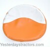 photo of Orange and White, 21 inches wide. Fits 19 or 21 inch wide pan seats. Deluxe with 2 inches of foam.