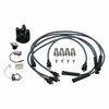 photo of Fits Distributors T2T00479, TVD4MRF8, 1014242C91, and G0707182000. For the IH 284. Kit Includes cap, rotor, points, condenser, spark plugs (AL405) and wires.