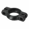 photo of Flanged Muffler Clamp. For tractor models 8N, 9N, 2N. Note that there is a large bevel and a small bevel on the inside edge of this clamp. The large side goes toward the manifold. If you install the clamp and the pipe is loose, you have it backwards. If you over-tighten, it will break. Replaces CAPN5200A