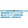 photo of <UL> <li>For Ford tractor model 3610 (1981-'86)<\li> <li>Hood decal set only - light blue\white<\li> <\UL>