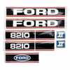photo of <UL> <li>For Ford tractor model 8210 ('86-later)<\li> <li>Hood decal set only - black\red Force II<\li> <\UL>
