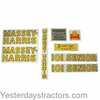 Massey Harris MH101 Massey Harris 101 Senior Decal Set, Mylar