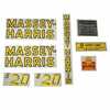 photo of <UL> <li>For Massey Harris tractor model 20<\li> <li>Mylar decals<\li> <li>For Vinyl decal set use Item #: 102573<\li> <\UL>